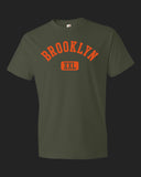 Brooklyn XXL Tee Orange print