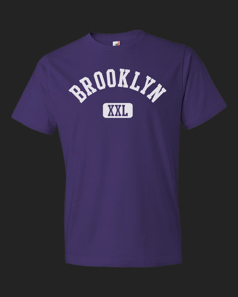 Brooklyn XXL Tee White print