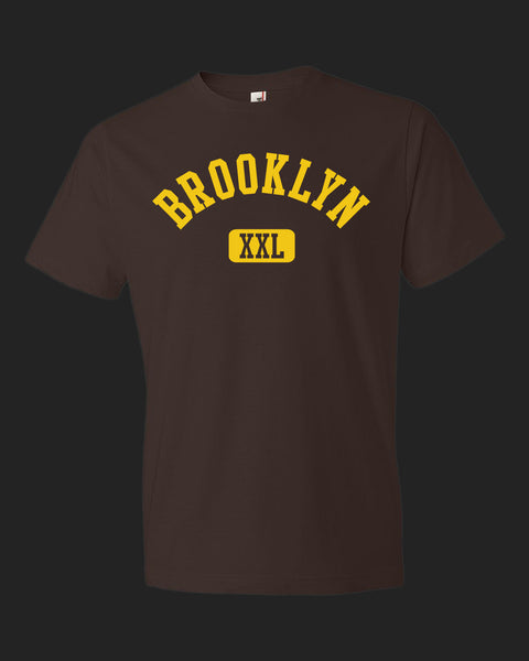Brooklyn XXL Tee Gold print