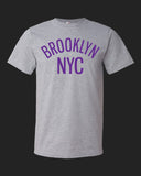 BROOKLYN NYC - Purple print