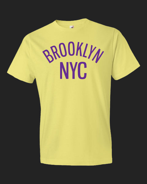 BROOKLYN NYC - Purple print